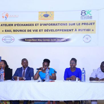 Projet « Eau, source de vie et développement à Ruyigi » : la collaboration au cœur de la mise en œuvre du projet