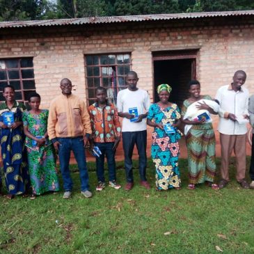Projet « Eau, source de vie et développement à Ruyigi » : Formation de 10 animateurs communautaires sur l’hygiène et l’assainissement